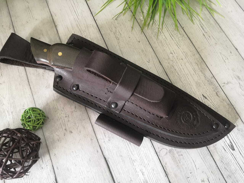 Солидная Спарка: сталь Bohler M390, рукоять микарта