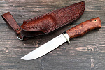 Нож &amp;quot;Глухарь&amp;quot;: сталь - Bohler М398; рукоять - карельская береза,формовочные ножны