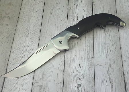 Складной нож "Носорог": сталь - Bohler М390; рукоять - G10